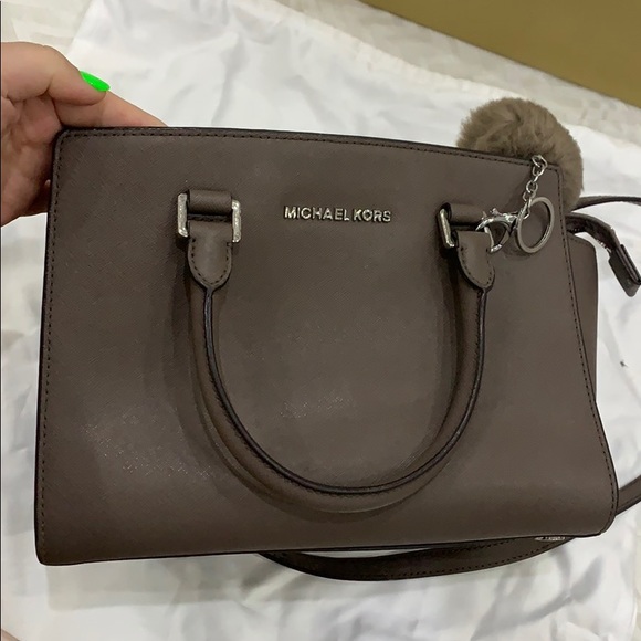 MICHAEL KORS Selma MD TZ Satchel- Cinder - Picture 8 of 15